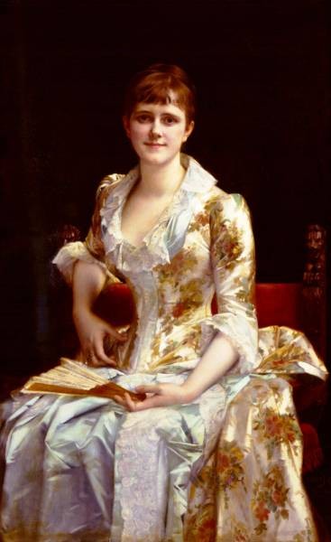 Portrait Of Young Lady